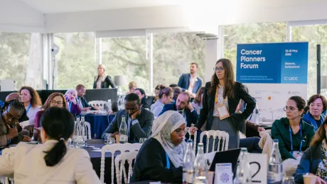 People during the Cancer Planners Forum 2026